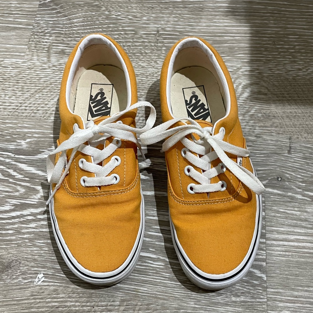 Vans era golden ochre shoes